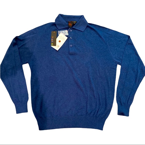 Tulliano Other - 👕 Tulliano 3 button collared men’s sweater